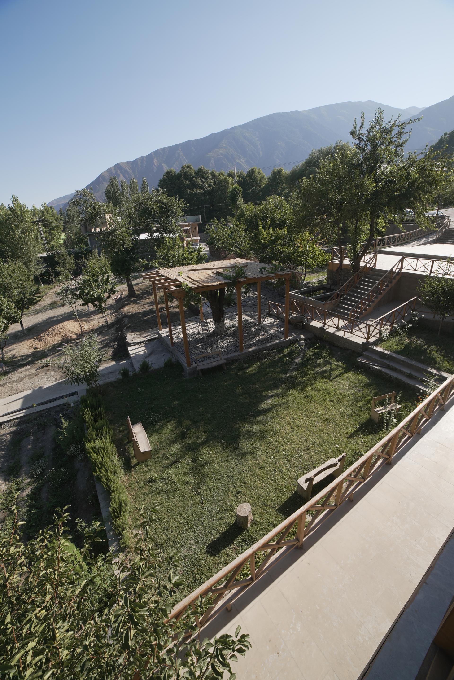 Morning Garden View